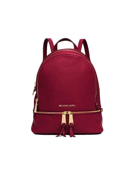 burgundy michael kors purse|michael kors burgundy backpack.